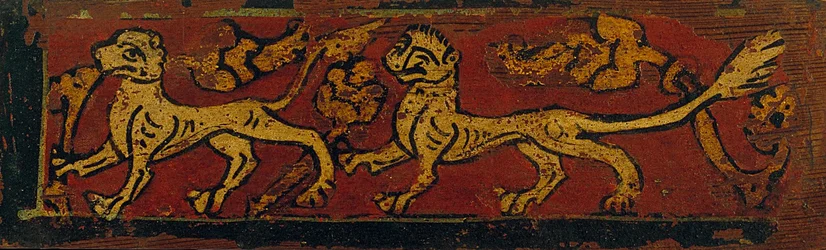 Deckenpaneel mit fantastischen Tieren